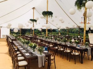 Image to accompany the article titled Aurora Sailcloth Marquee Wedding, Derbyshire