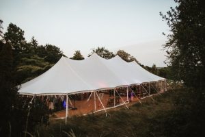 Image to accompany the article titled The definitive guide to choosing a tent for your event