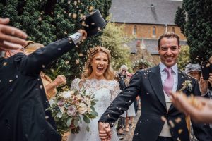 Image to accompany the article titled Shades Wedding – Kate & Andrew at Loseley Park