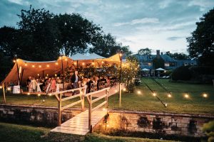 Image to accompany the article titled Stretch Tent & Baby Tipi Wedding Celebrations