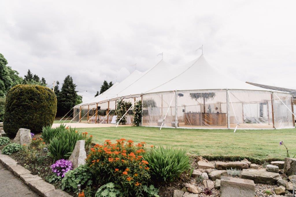 Sailcloth Tent Marquee Wedding in the Lake District