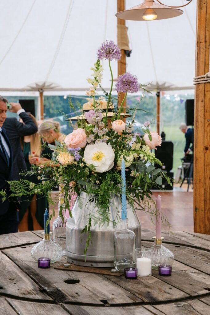 Marquee Wedding Flowers
